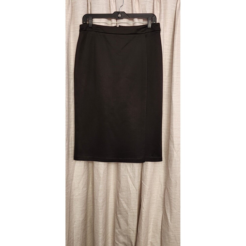 Womens NY&CO size 8 black pencil skirt NWT